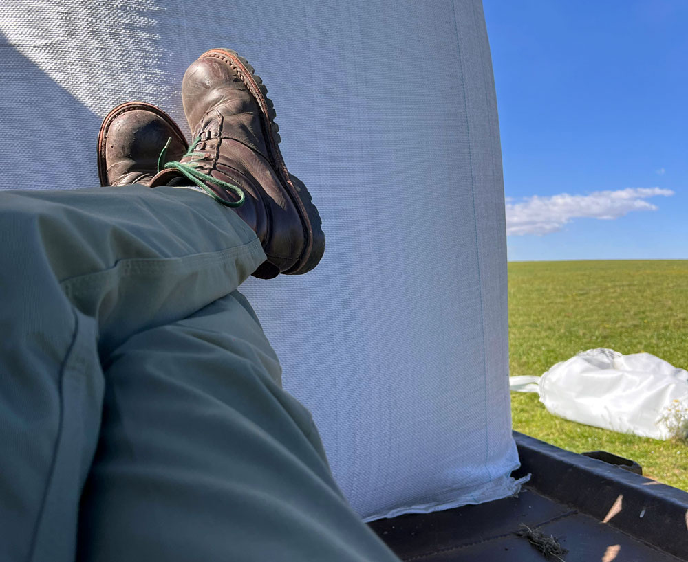 Jim Green Highlander boots in the kraal