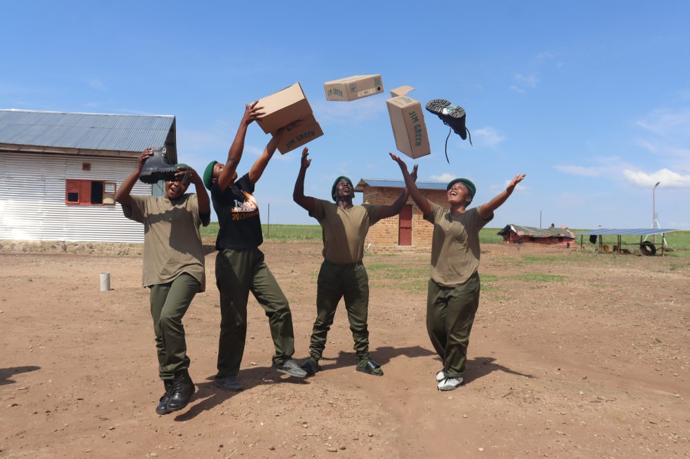 GPS collared elephant monitoring