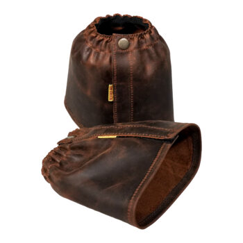 Leather Gaiters - Bronco Brown